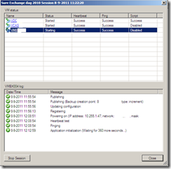 Veeam Back-up virtual lab and recovery